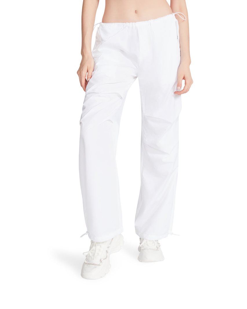 White Steve Madden Pia Parachute Women's Pants | PH 9047NUM